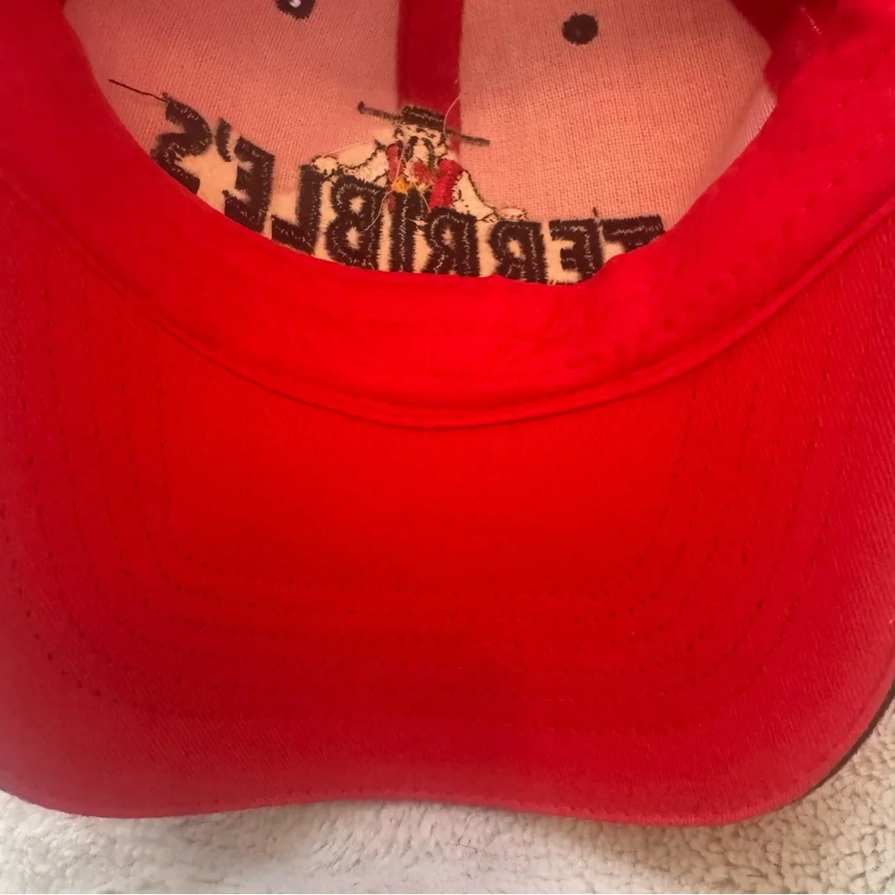 Seba Terrible’s Mark‎ Twain Casino Red Snapback Hat Vintage Promo Souvenir